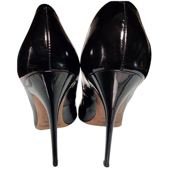Jimmy Choo Anouk 120 Black Patent Leather Stiletto Pumps Size EU 39 - Picture 4 of 8